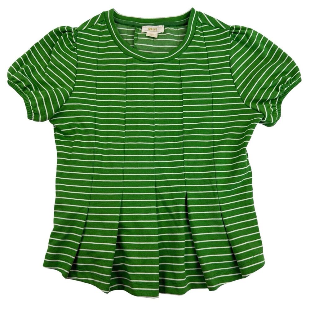 Maeve by Anthropologie Corset Peplum Top - S
